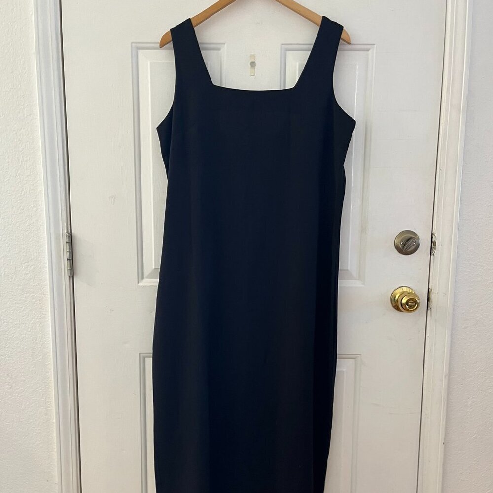 Cupshe Woman's Black Summer Beach Vacation Swimsuit Cover-Up Sz XL